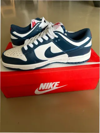 Nike Dunk Low Blanco y Azul Talla 39