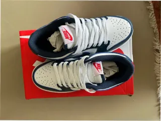 Nike Dunk Low Blanco y Azul Talla 39