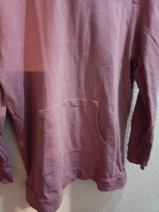 Sudadera rosa con capucha