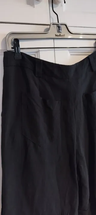 Bermudas de vestir negras