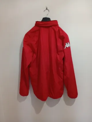 Giacca Kappa BARI CALCIO Impermeabile Rossa