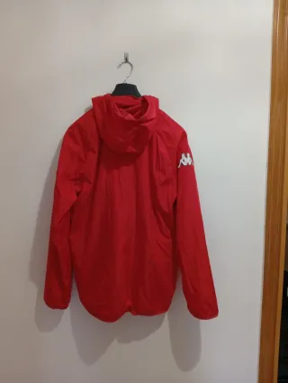 Giacca Kappa BARI CALCIO Impermeabile Rossa