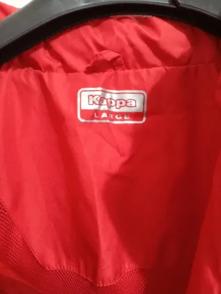Giacca Kappa BARI CALCIO Impermeabile Rossa