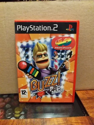 Buzz! Escuela de Talentos y Pop Music PS2