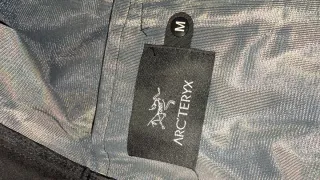 Chaqueta Arc'teryx Impermeable Negra