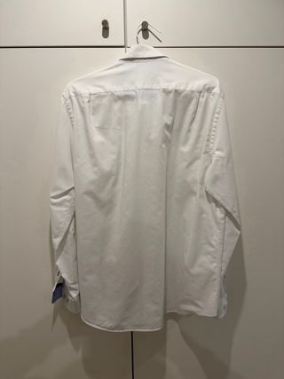 Camisa Carolina Herrera Blanca Hombre