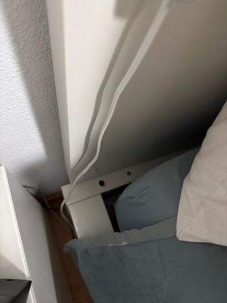 Canape abatible blanco Ikea Malm Regalo el colchon