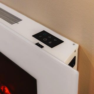 Cecotec Chimenea Eléctrica Blanca Cristal