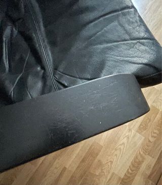 Sillón Poang Ikea Piel Negro