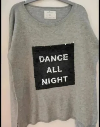 Jersey Springfield Talla M Lentejuelas