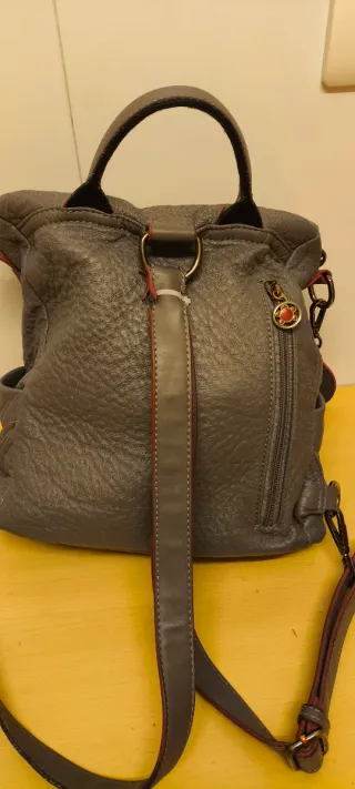Mochila Bolso Caminatta Gris