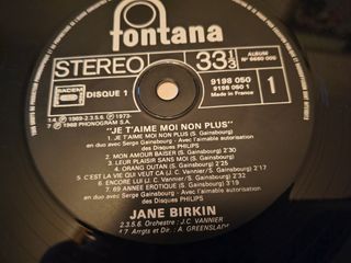 Jane Birkin - Je T'Aime Moi Non Plus (2 LPs)