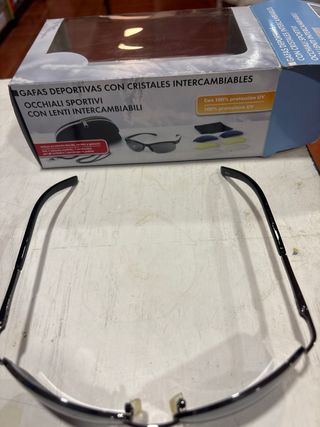 Gafas sol deportivas con cristales intercambiables