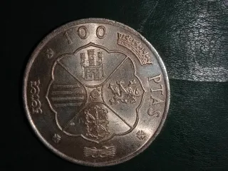 2 Monedas 100 Ptas Franco Plata 1966 *66 y *68