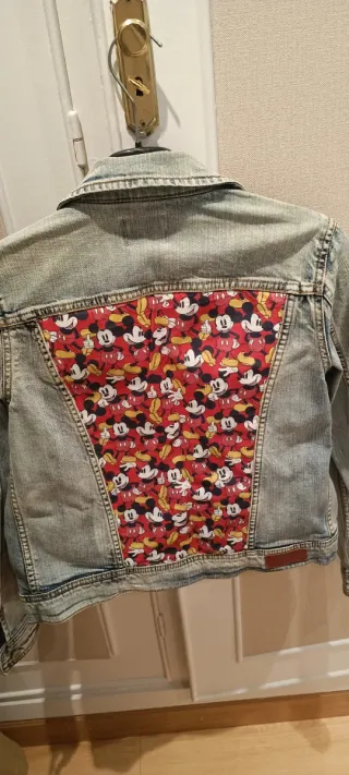 Cazadora vaquera vintage Mickey Mango Talla S