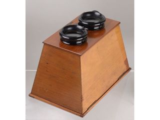 antiguo visor estereoscópico Mattey_ estereoscopio