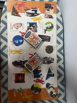 Lote LP y Cassettes Lo Mas Disco