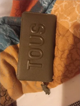 Cartera Tous verde con oso