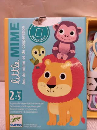 Djeco Little Mime Gioco Carte