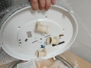 Lampada da soffitto vintage decorativa