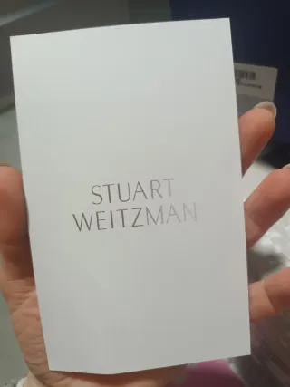 Sandalias Stuart Weitzman Perlas Negras