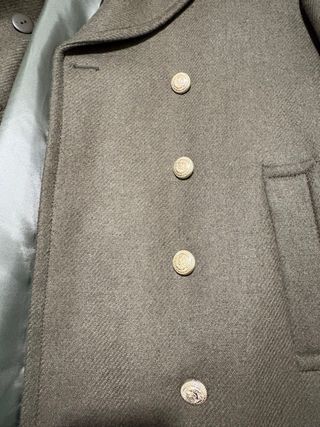 Chaqueta militar Zara verde