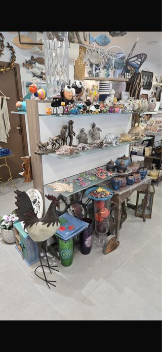 Gondolas madera y vidrio