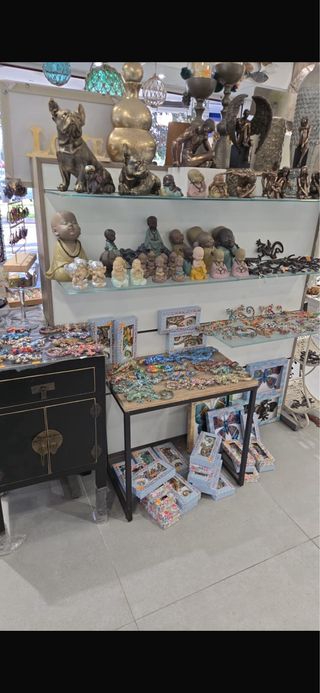 Gondolas madera y vidrio