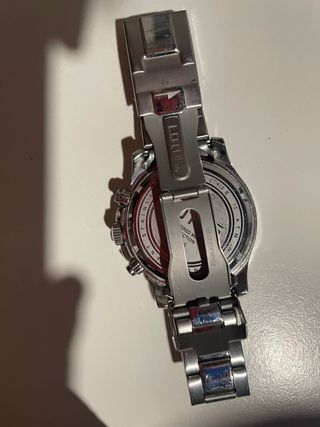 Reloj Lotus Cronógrafo Verde y Plateado