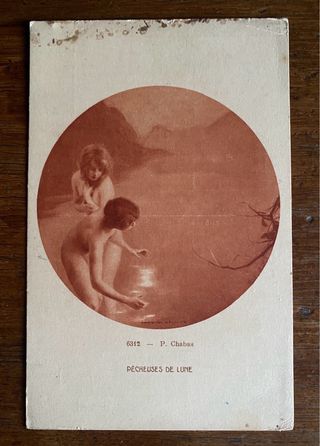 Postal antigua Ed. Braun & Cie. Paris (1910-1925)