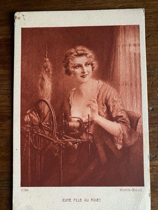 Postal antigua Ed. Braun & Cie. Paris (1910-1925)