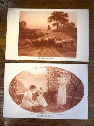 Postal antigua Ed. Braun & Cie. Paris (1910-1925)