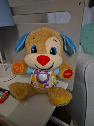 Peluche Fisher Price Canta y Aprende Perro.