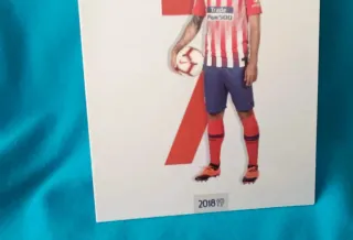2018 Griezmann postal oficial Atlético de Madrid