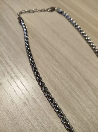 Collana Uomo Sector Energy Argento Nero