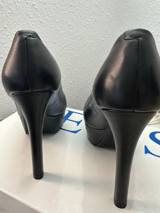 Zapatos Guess piel  Tacón Alto Plataforma Talla 37