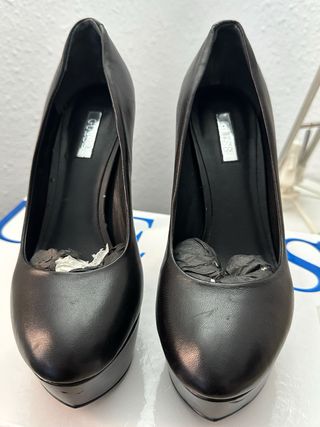 Zapatos Guess piel  Tacón Alto Plataforma Talla 37