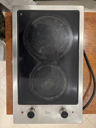 Vitrocerámica Teka 2 fuegos