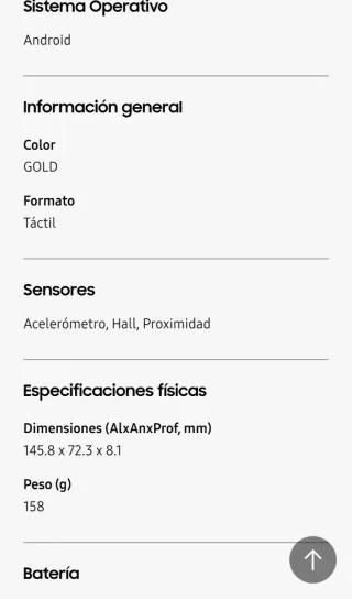 Samsung Galaxy J5 6 Dorado