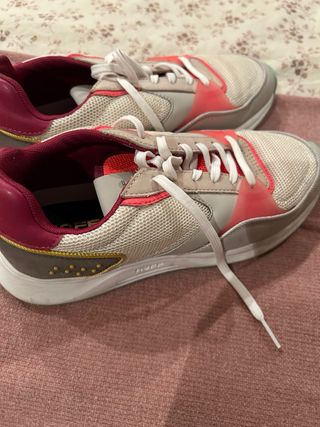 Zapatillas Hoff Beige y Rosa coral