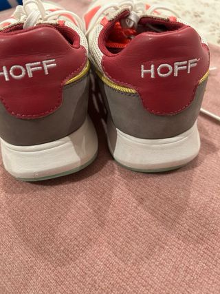 Zapatillas Hoff Beige y Rosa coral