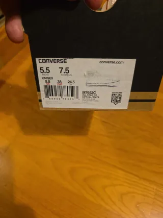 Botas Converse Blancas Talla 38