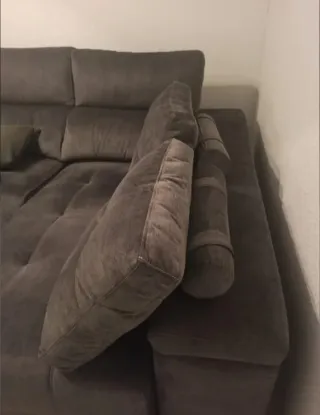 Sofá Chaiselongue gris