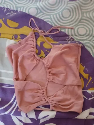 Pack Top Zara S y Body Bershka XS