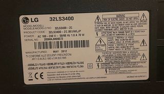 Televisor LG 32 Negro