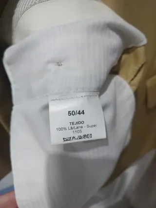 Traje de caballero Florentino beige