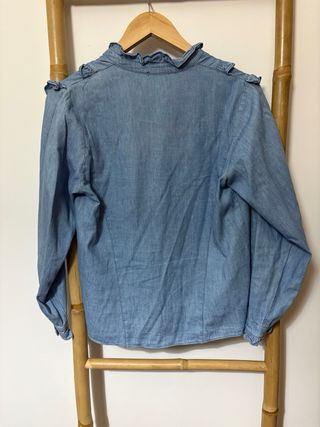 Camisa Scalpers Vaquera Azul