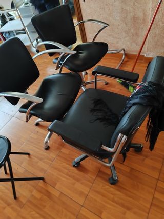 Sillones de peluquería y lavacabezas