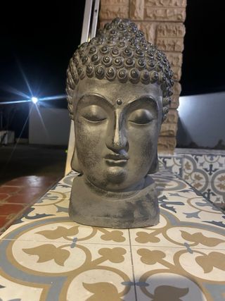 Figura Buda Gris/ carbon Tengo dos 40 las dos