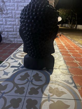 Figura Buda Gris/ carbon  Tengo dos 40 las dos